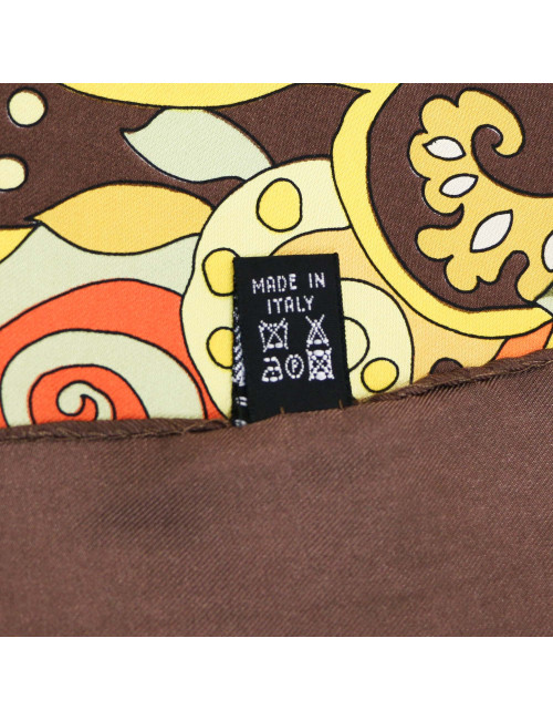 MONTANA silk square scarf