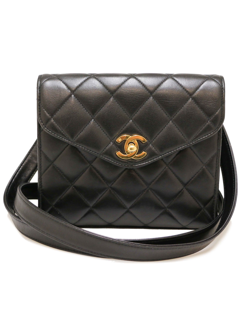 Sac CHANEL matelassé noir 