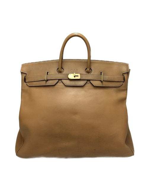 HAC 50 HERMES cuir naturel