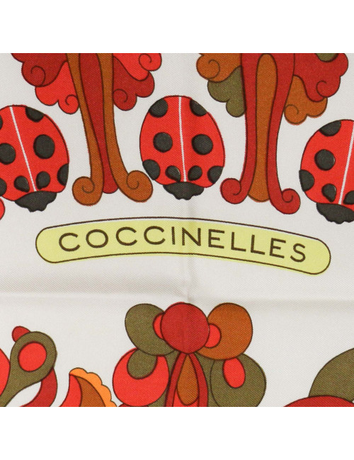 Carré HERMES Coccinelles