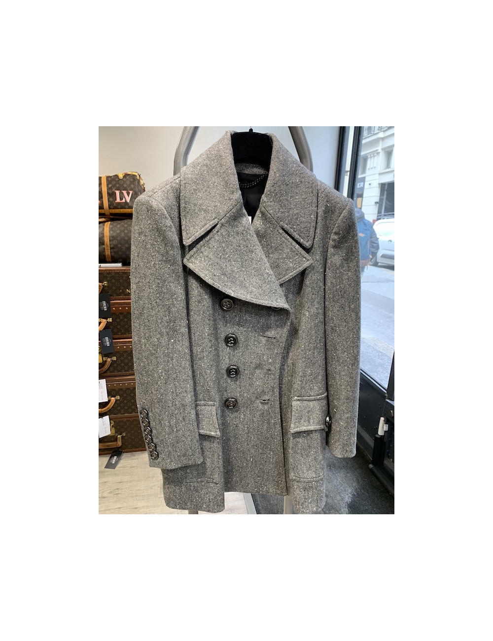 Caban BURBERRY T42/44 laine 