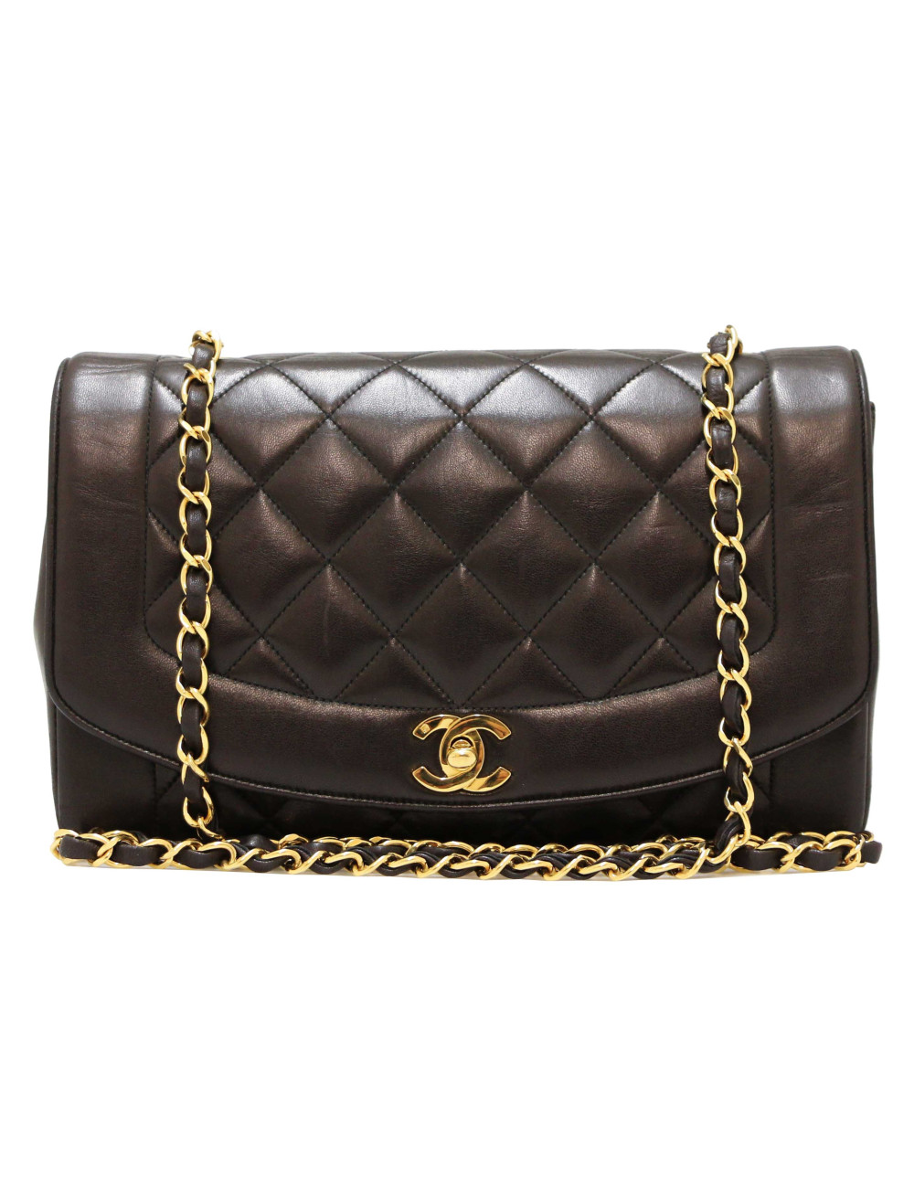 Sac classique Diana CHANEL noir