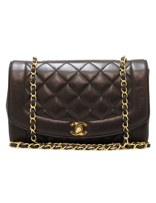 Sac classique Diana CHANEL noir