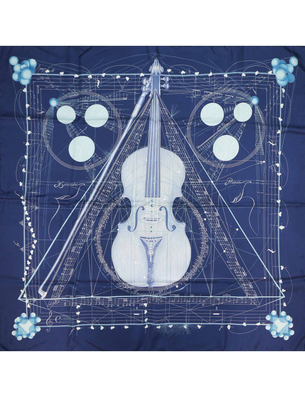 Carre HERMES Musique des sphères