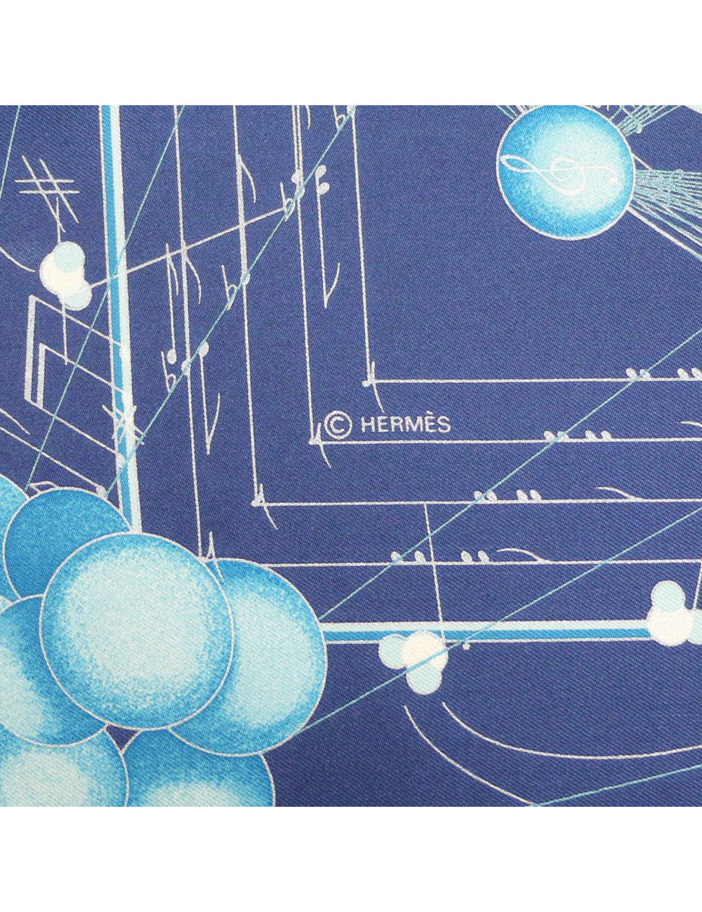 Carre HERMES Musique des sphères