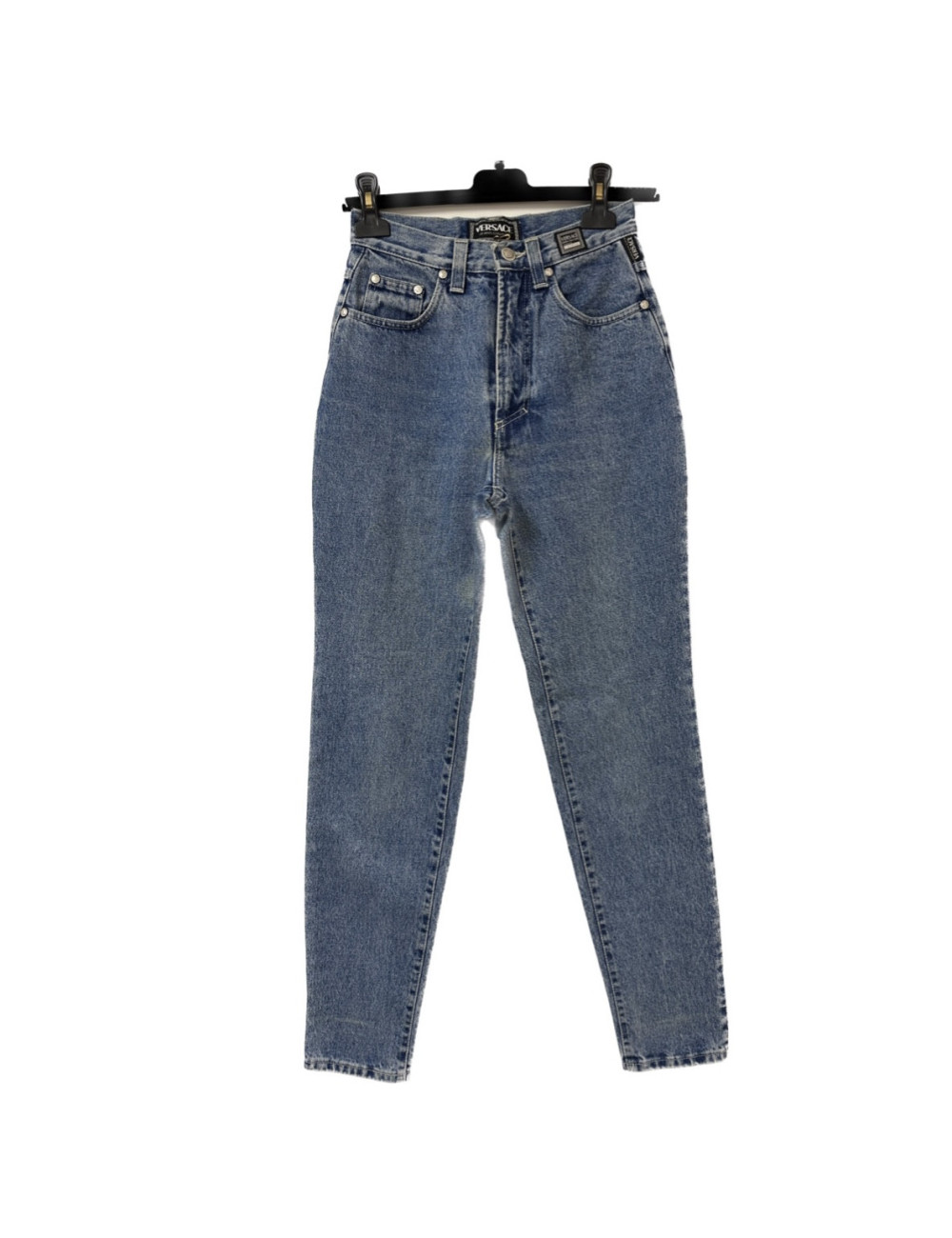 Pantalon GIANI VERSACE denim bleu