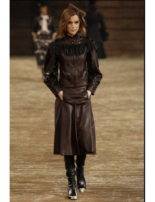 Bottes T 38 CHANEL Paris-Dallas noires