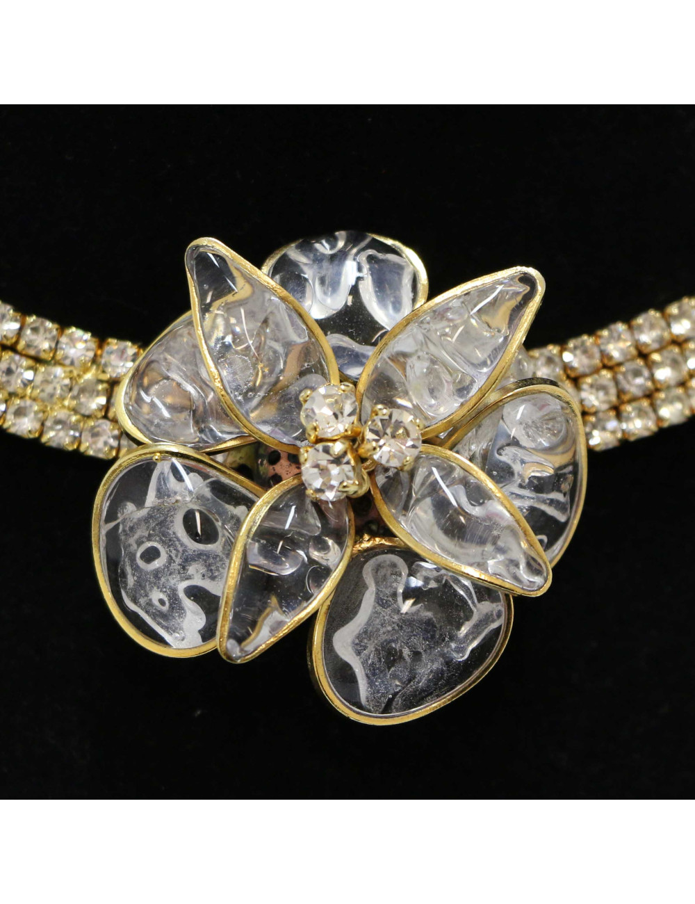 Collier MARGUERITE DE VALOIS pâte de verre