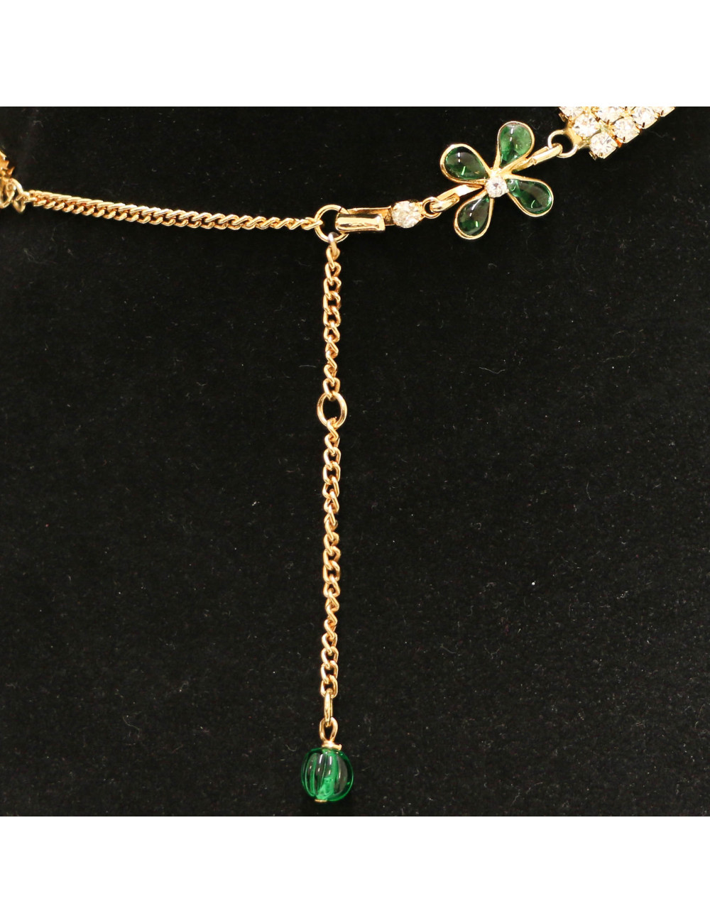 Choker MARGUERITE DE VALOIS pâte de verre