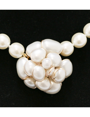 Collier MARGUERITE DE VALOIS pâte de verre 2