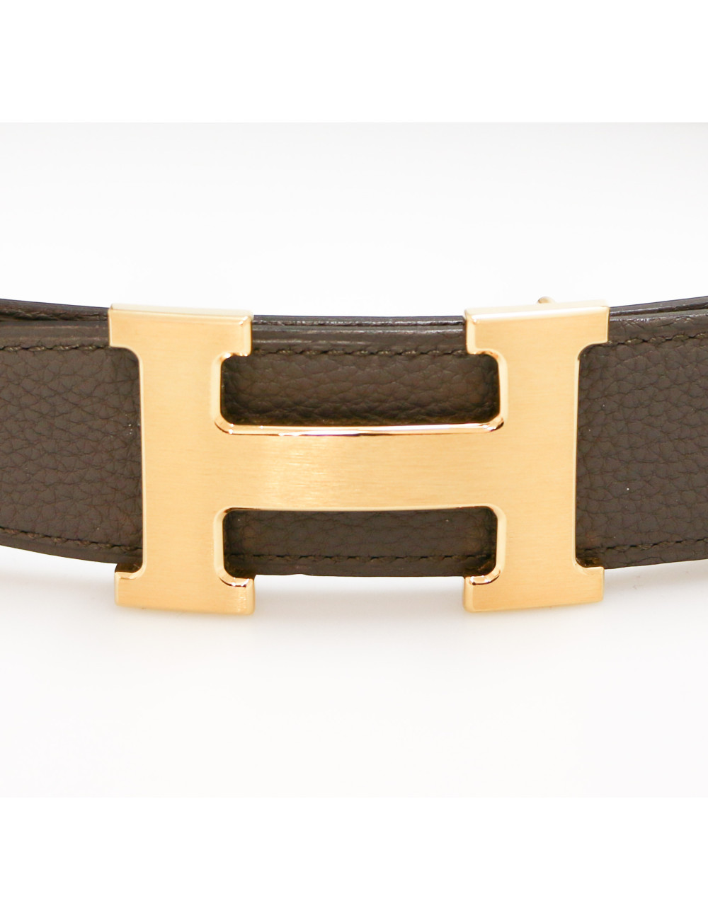 Ceinture HERMES réversible Homme