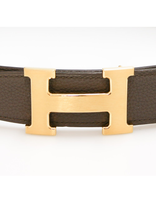 Ceinture HERMES réversible Homme