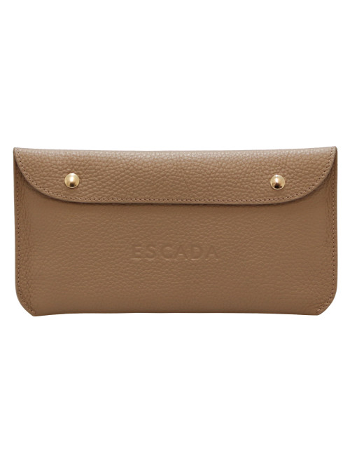 Pochette ESCADA cuir taupe