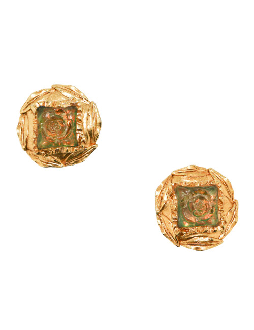 Clips d'oreille bijou d'artiste