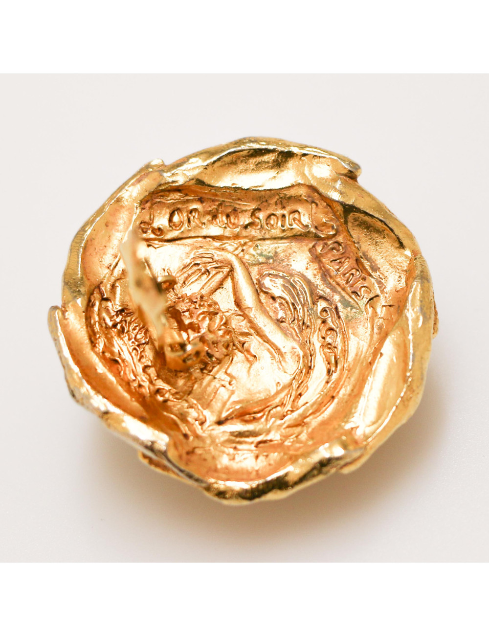 Clips d'oreille bijou d'artiste