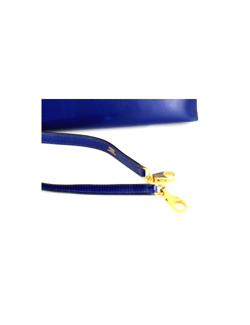 kelly HERMES k32 box bleu