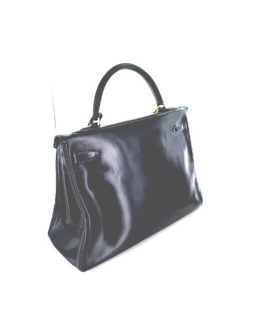 kelly bleu marine HERMES vintage k32