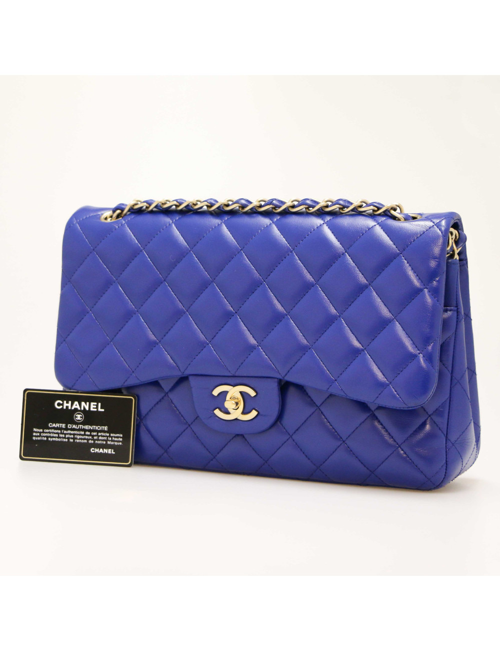 CHANEL lambskin  Jumbo bag