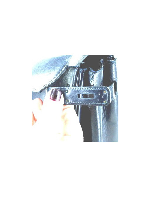 kelly bleu marine HERMES vintage k32