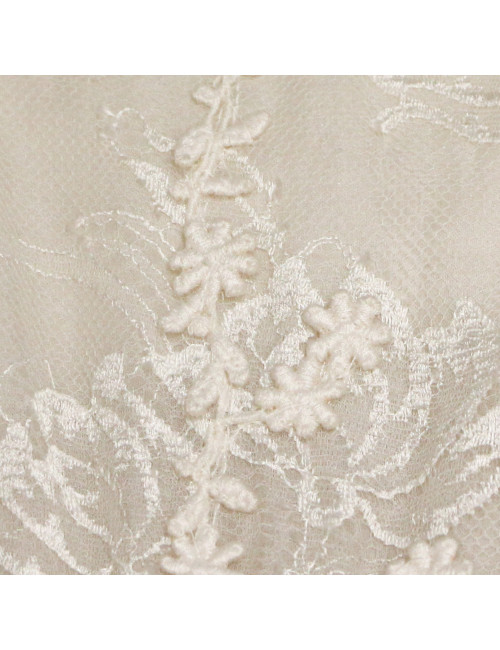 Robe GIAMBATTISTA VALLI haute couture dentelle écrue