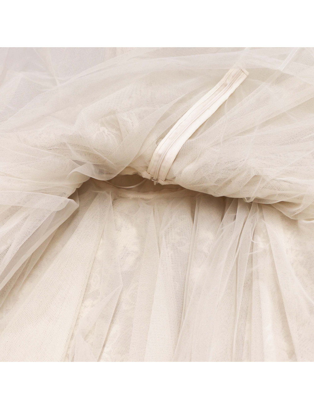 GIAMBATTISTA VALLI haute couture white lace dress