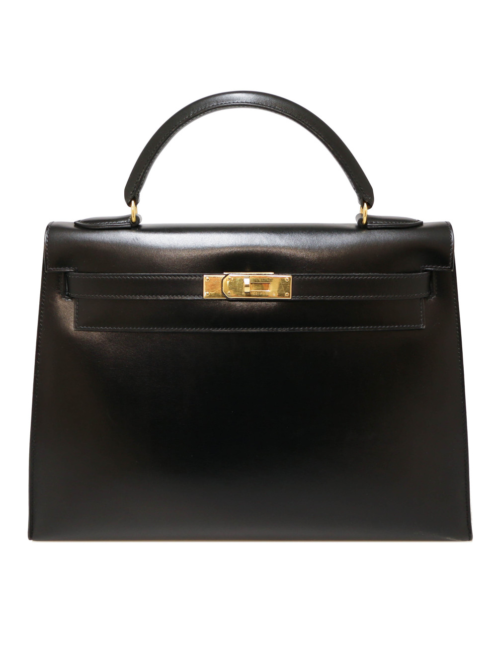Sac HERMES Kelly 32 box vintage