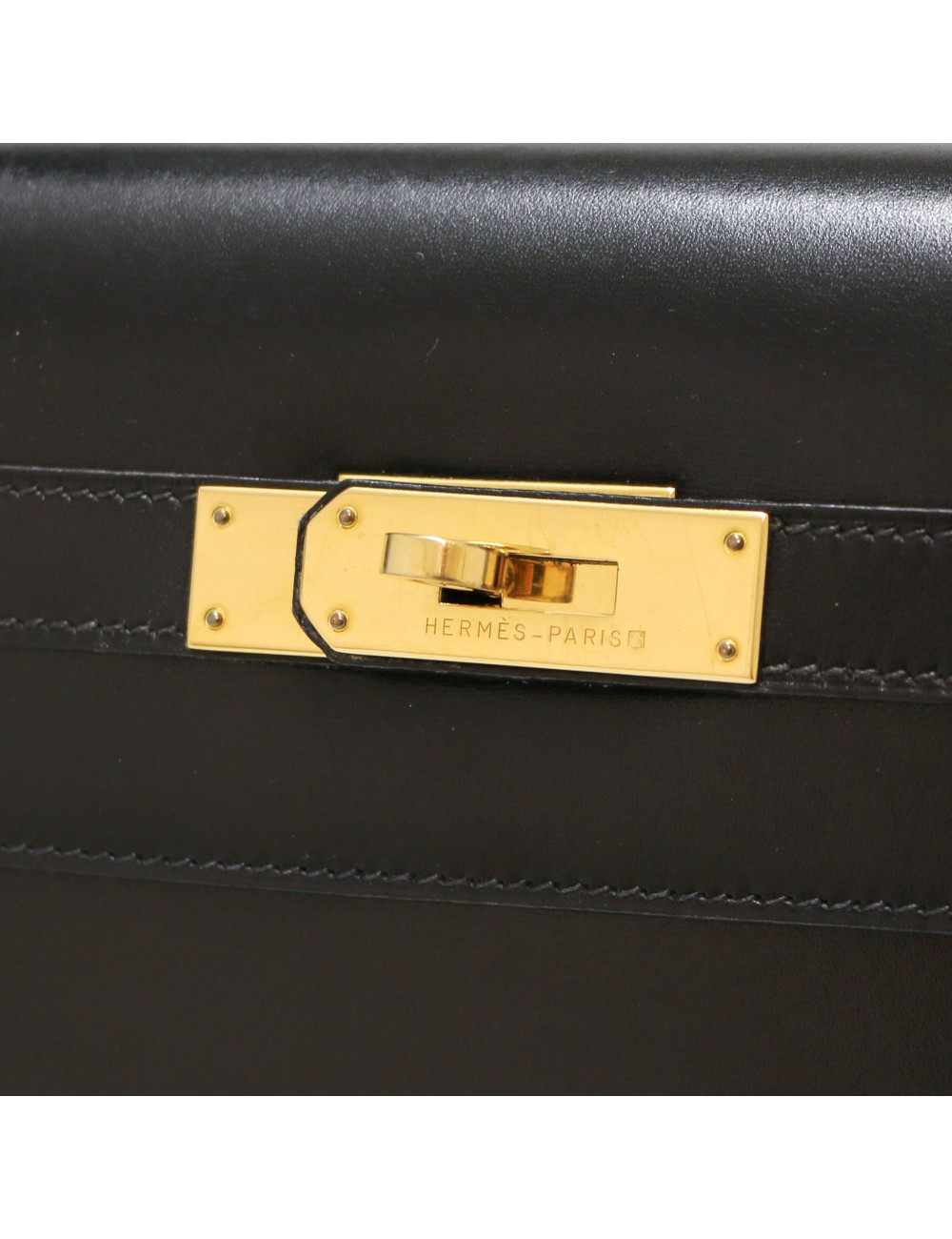 Sac HERMES Kelly 32 box vintage