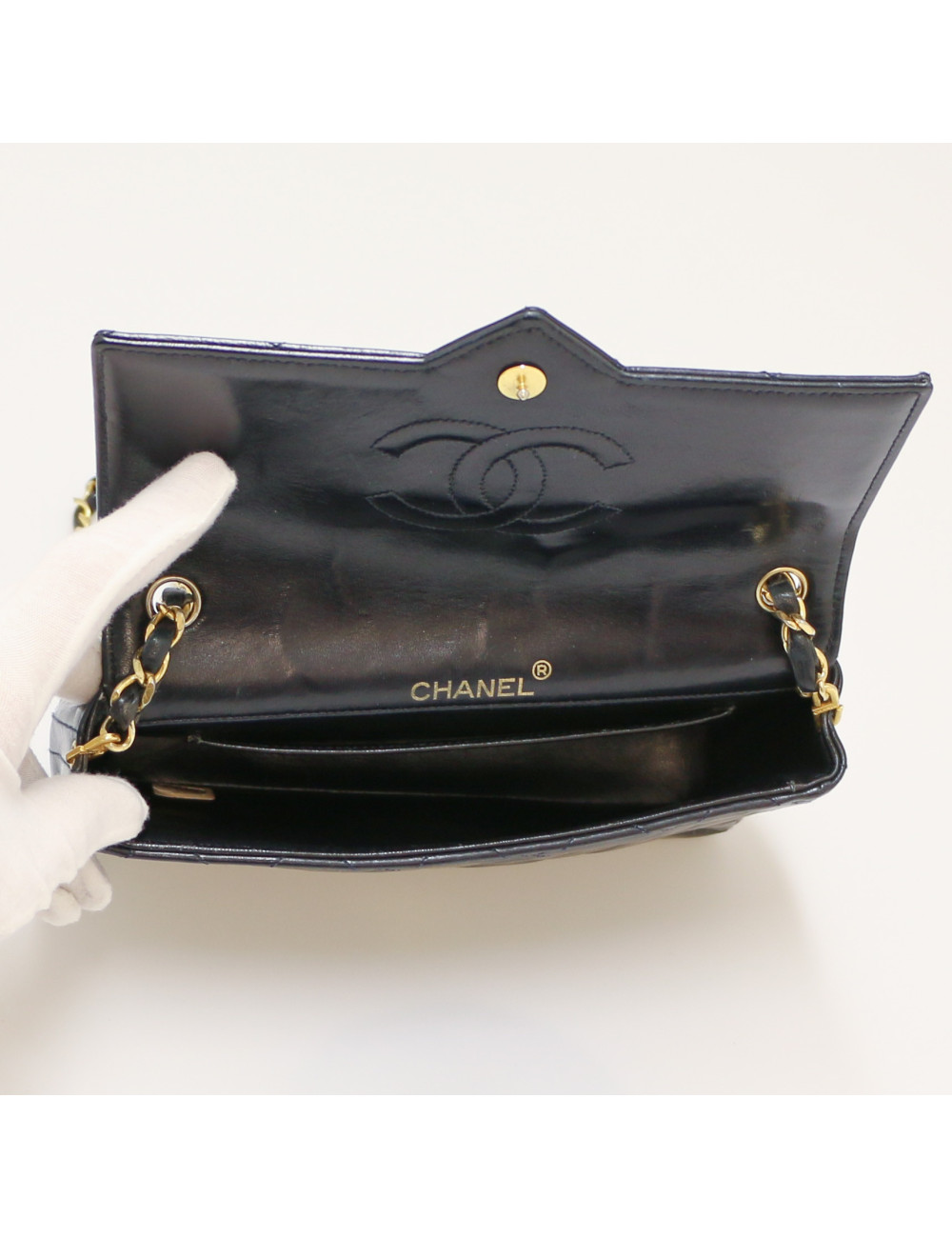 Sac vintage CHANEL gros CC