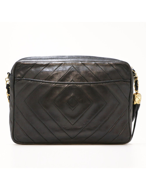Caméra CHANEL chevron noir