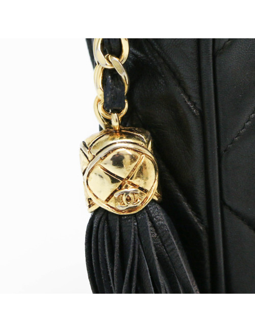 Caméra CHANEL chevron noir