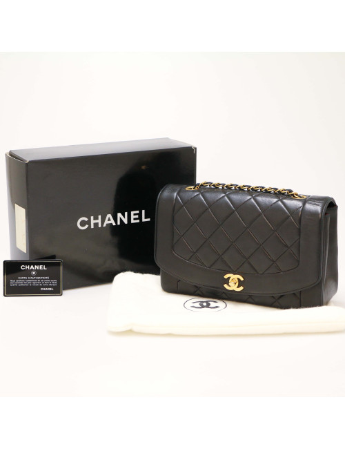 Sac vintage CHANEL noir
