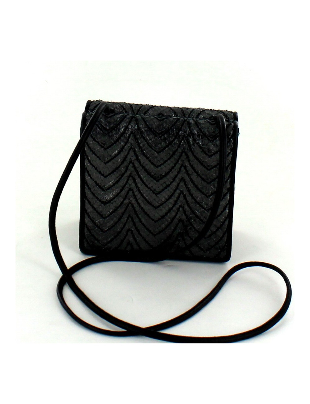 mini sac YVES SAINT LAURENT en python platine