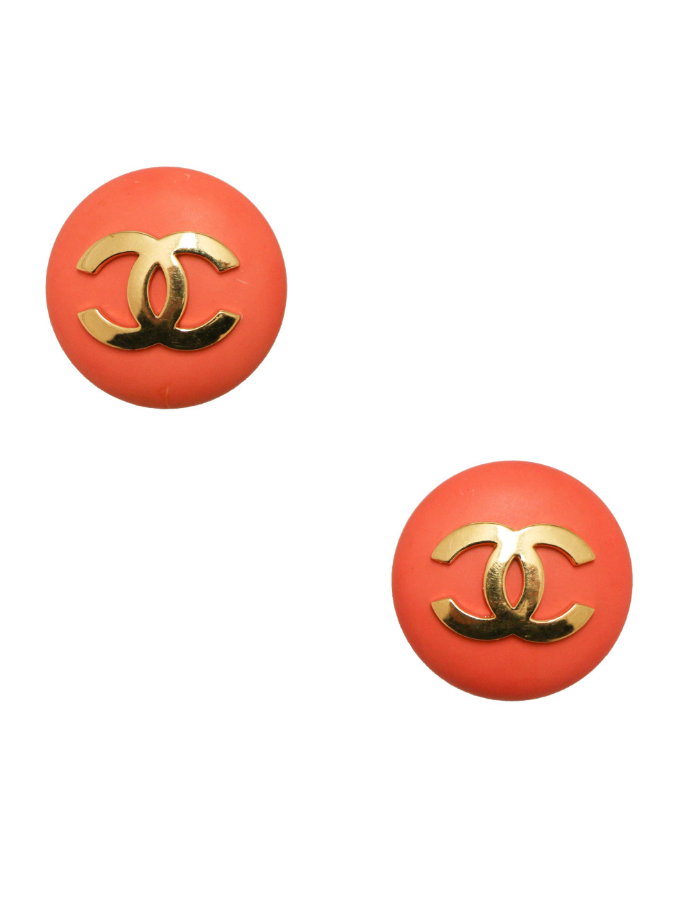 Clips CHANEL CC rose