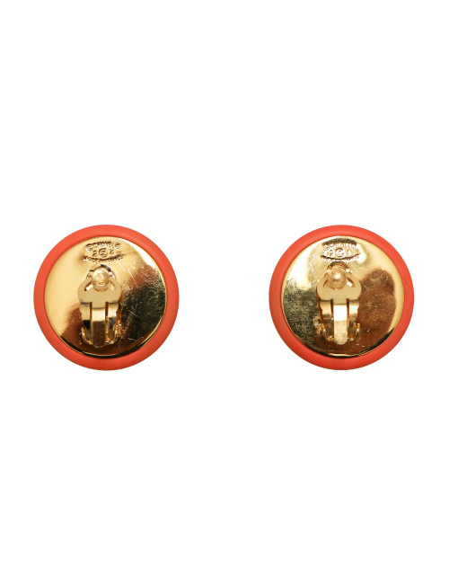 Clips CHANEL CC rose