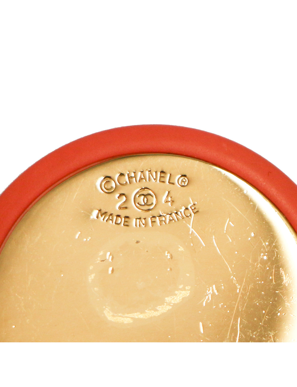 Clips CHANEL CC rose