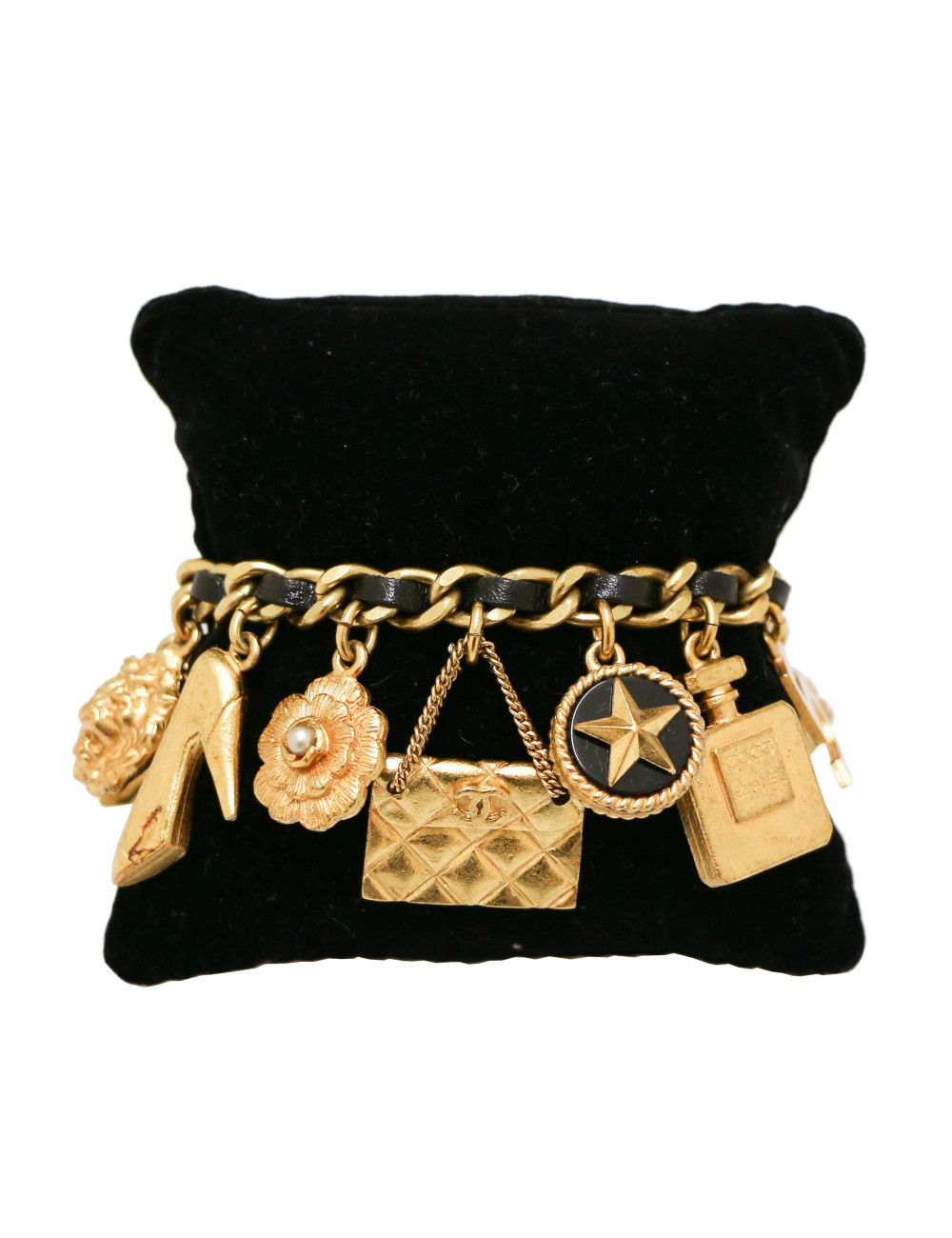 Bracelet CHANEL charms vintage