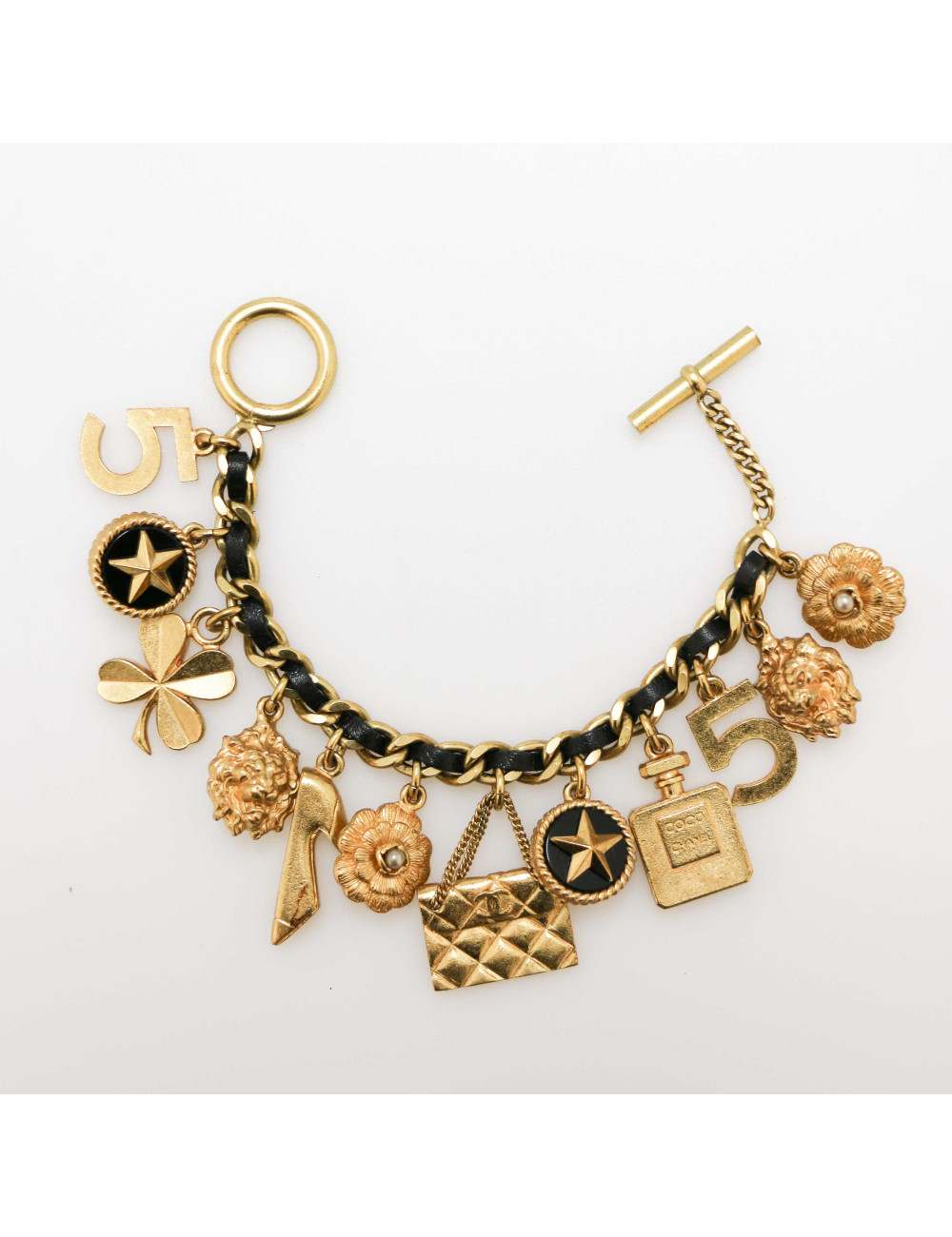 Bracelet CHANEL charms vintage
