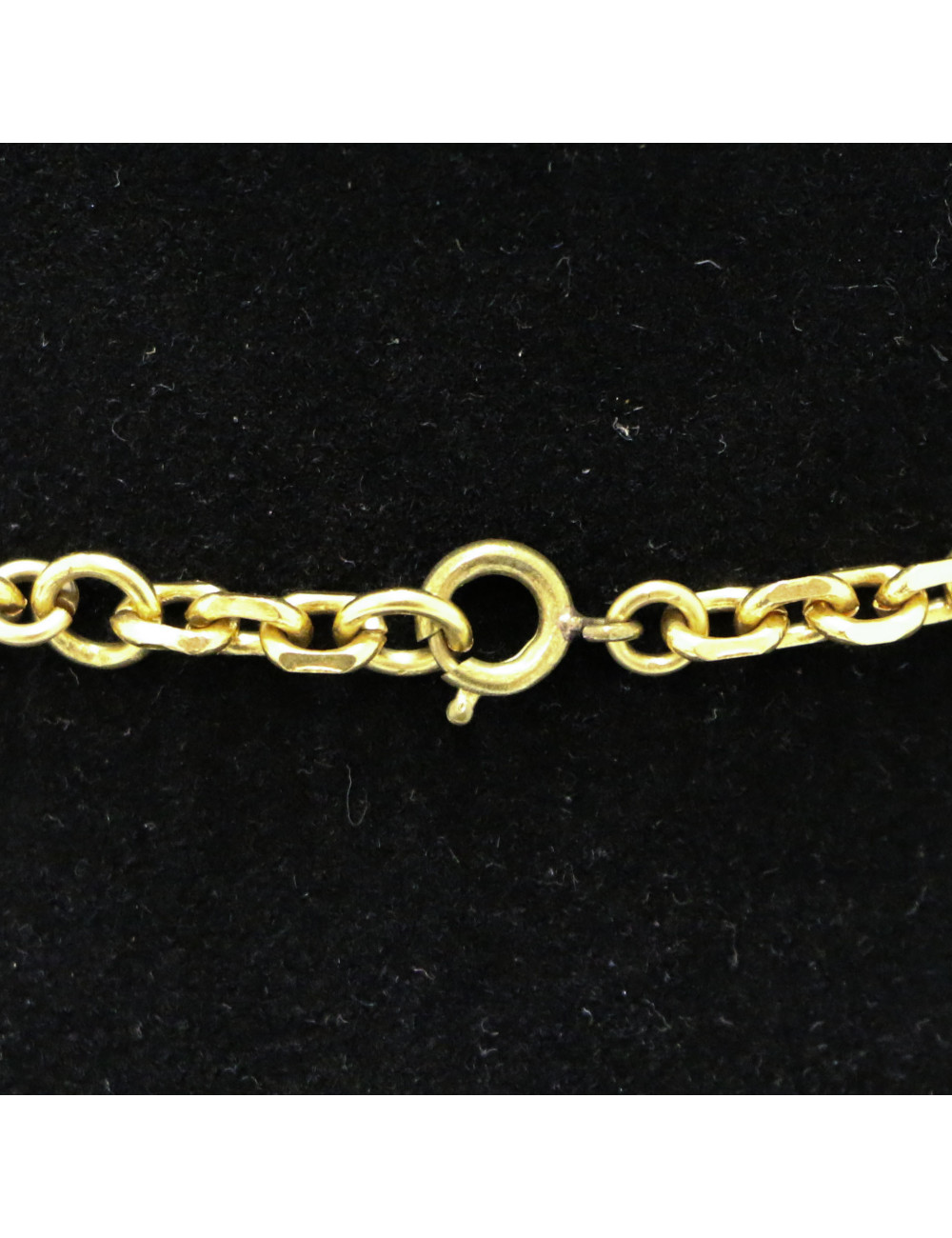 MARGUERITE DE VALOIS molten glass white and gold necklace