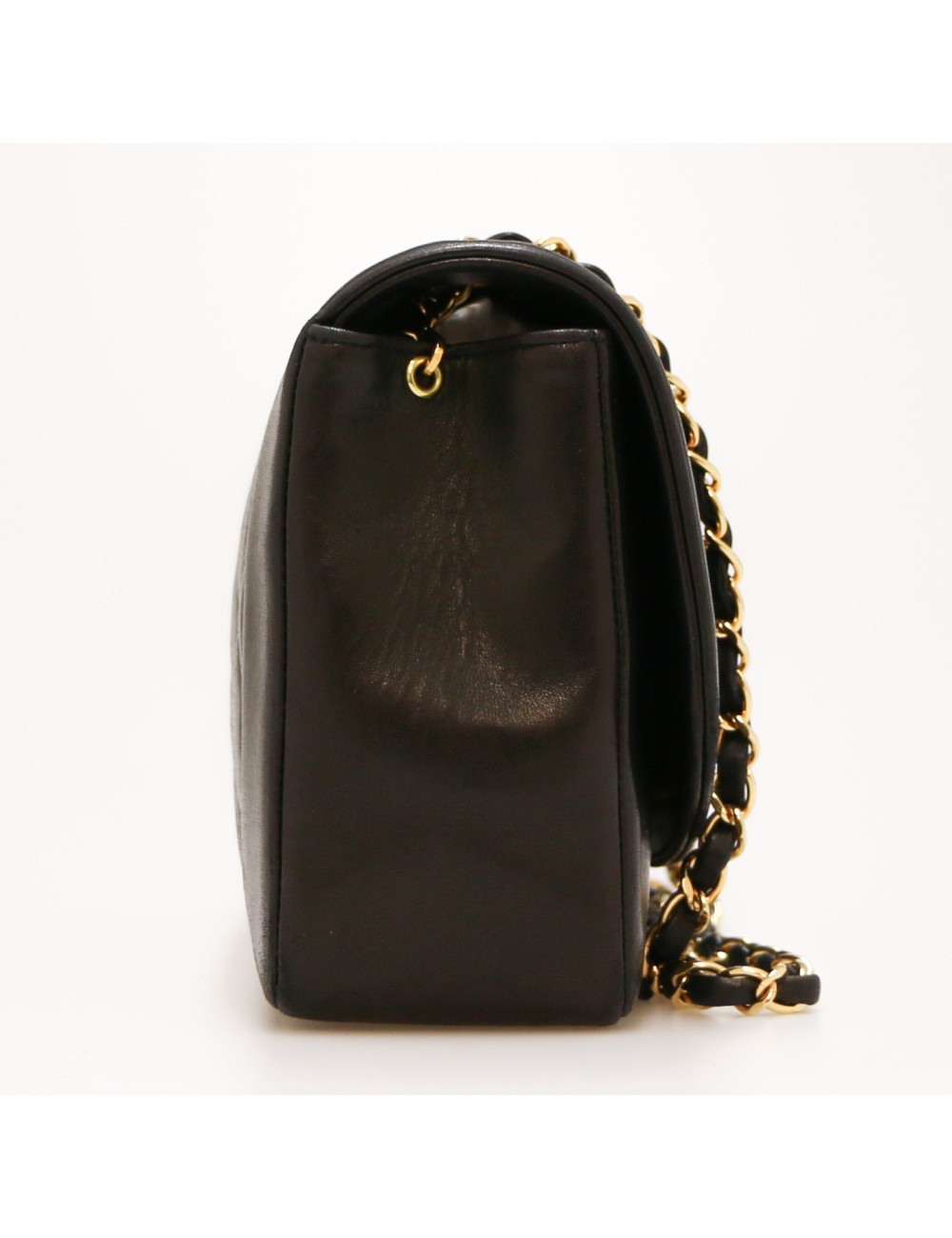 Sac vintage Diana CHANEL noir