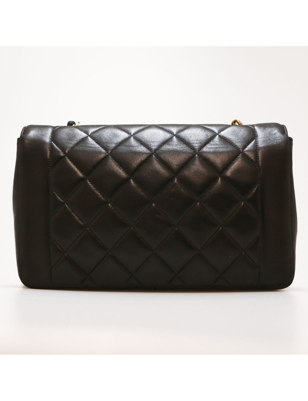 Sac vintage Diana CHANEL noir