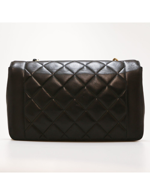 Sac vintage Diana CHANEL noir
