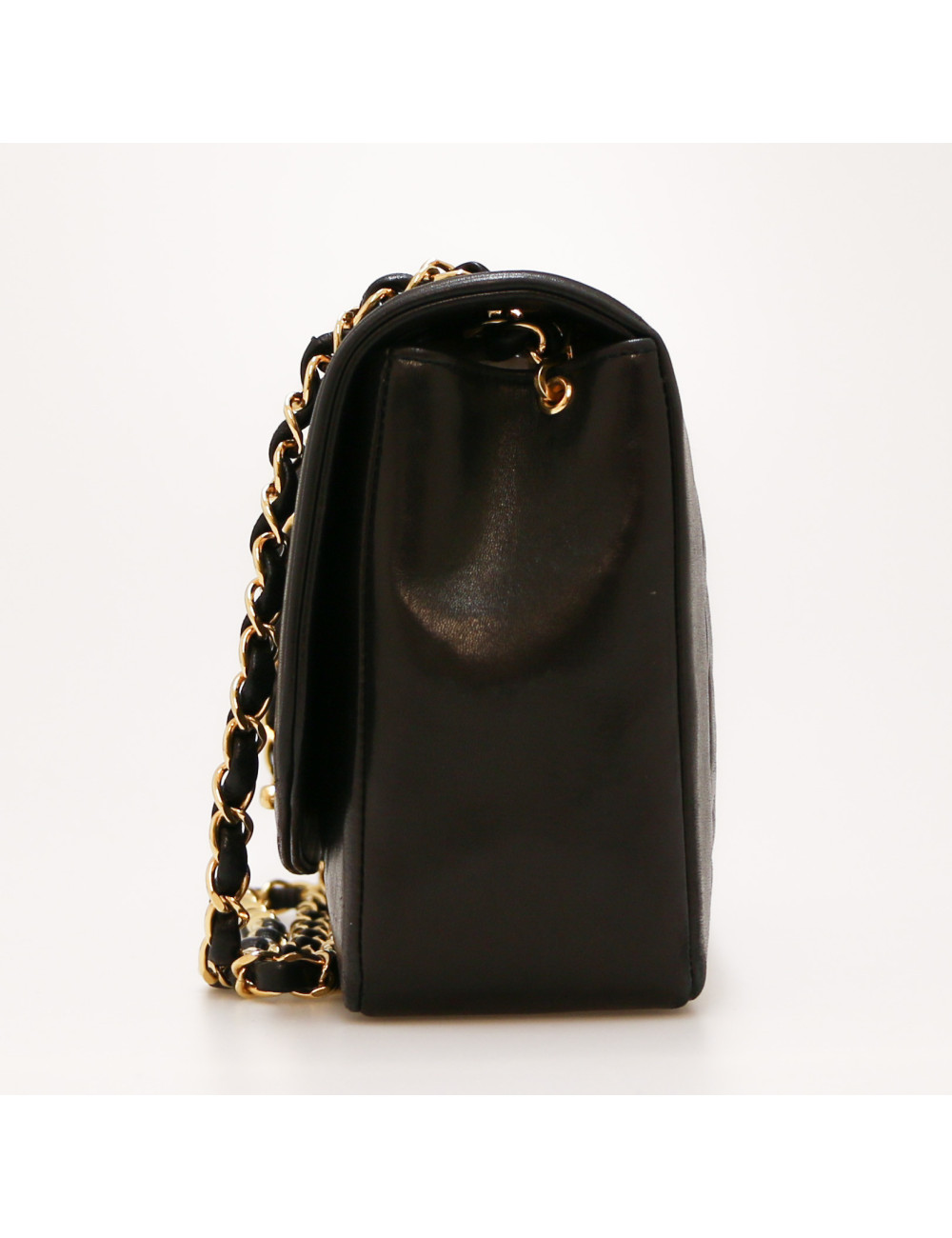 Sac vintage Diana CHANEL noir
