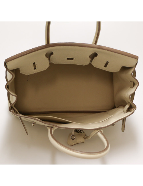 Birkin 30 Hermes togo craie