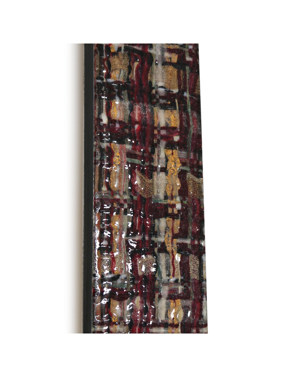 Paire de skis CHANEL façon tweed 