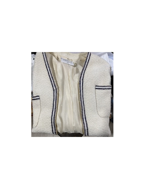 Veste CHANEL écrue