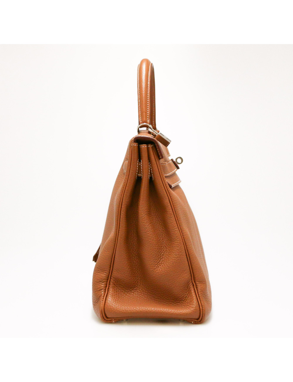 Sac Kelly 35 gold HERMES cuir togo