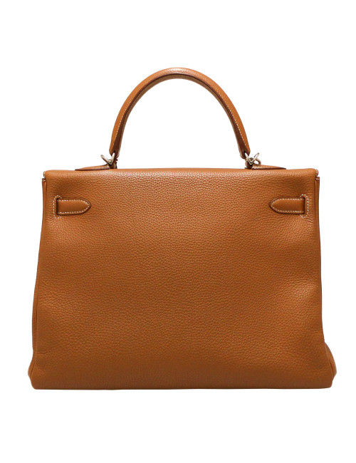 Sac Kelly 35 gold HERMES cuir togo