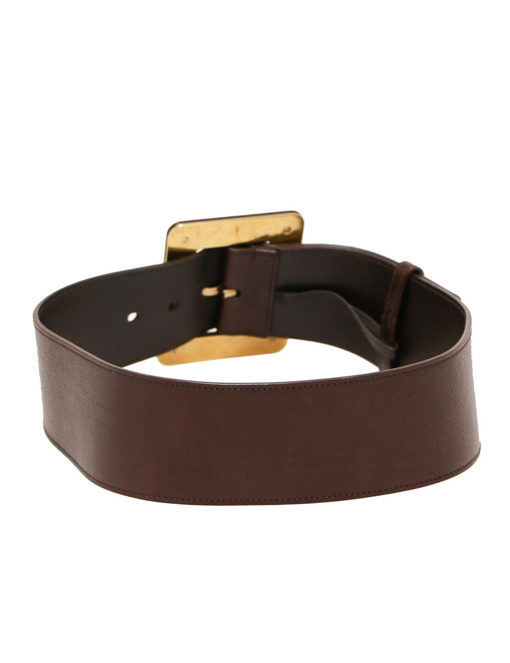 Ceinture YSL large doré