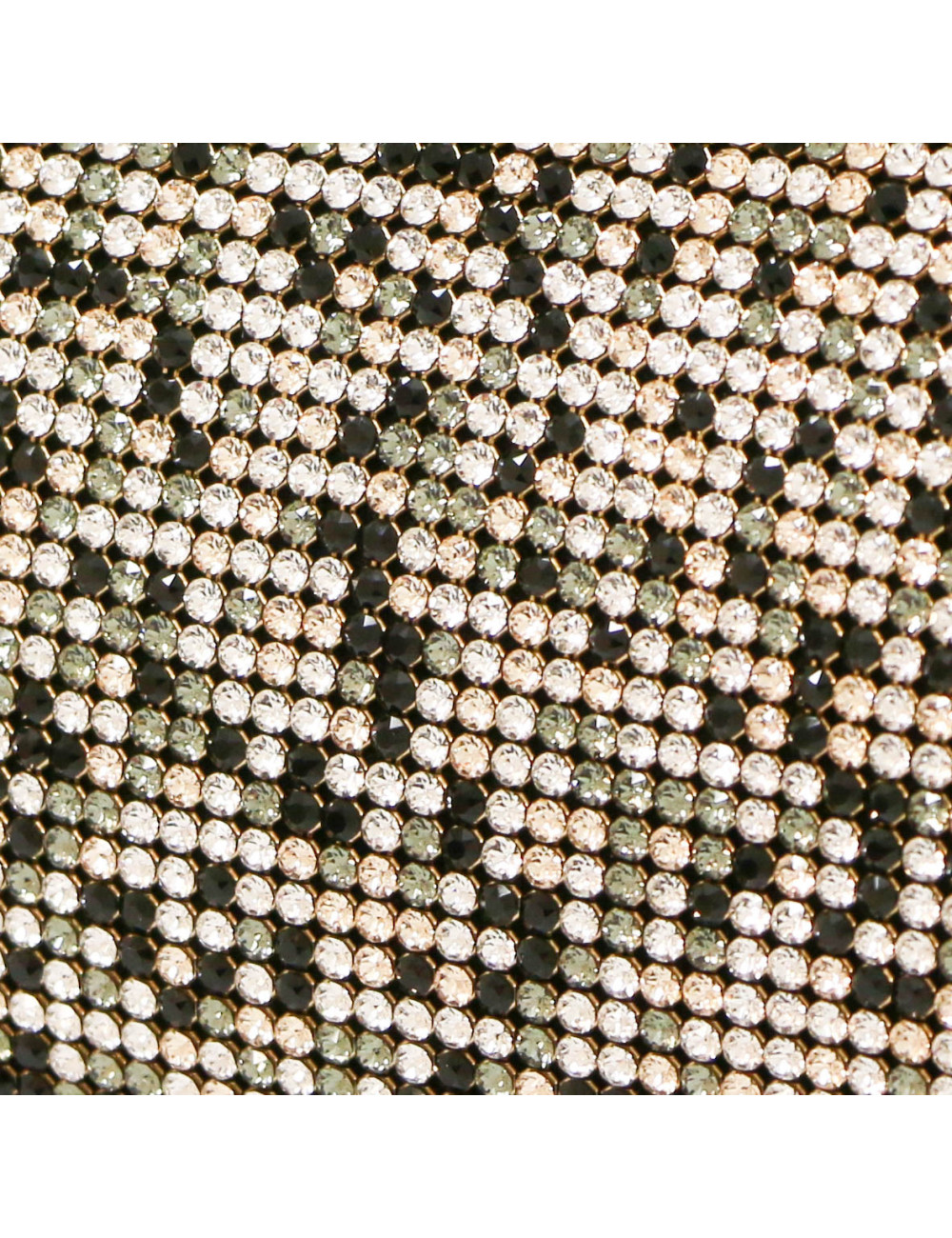 Sac CHANEL Boy en cuir noir et strass