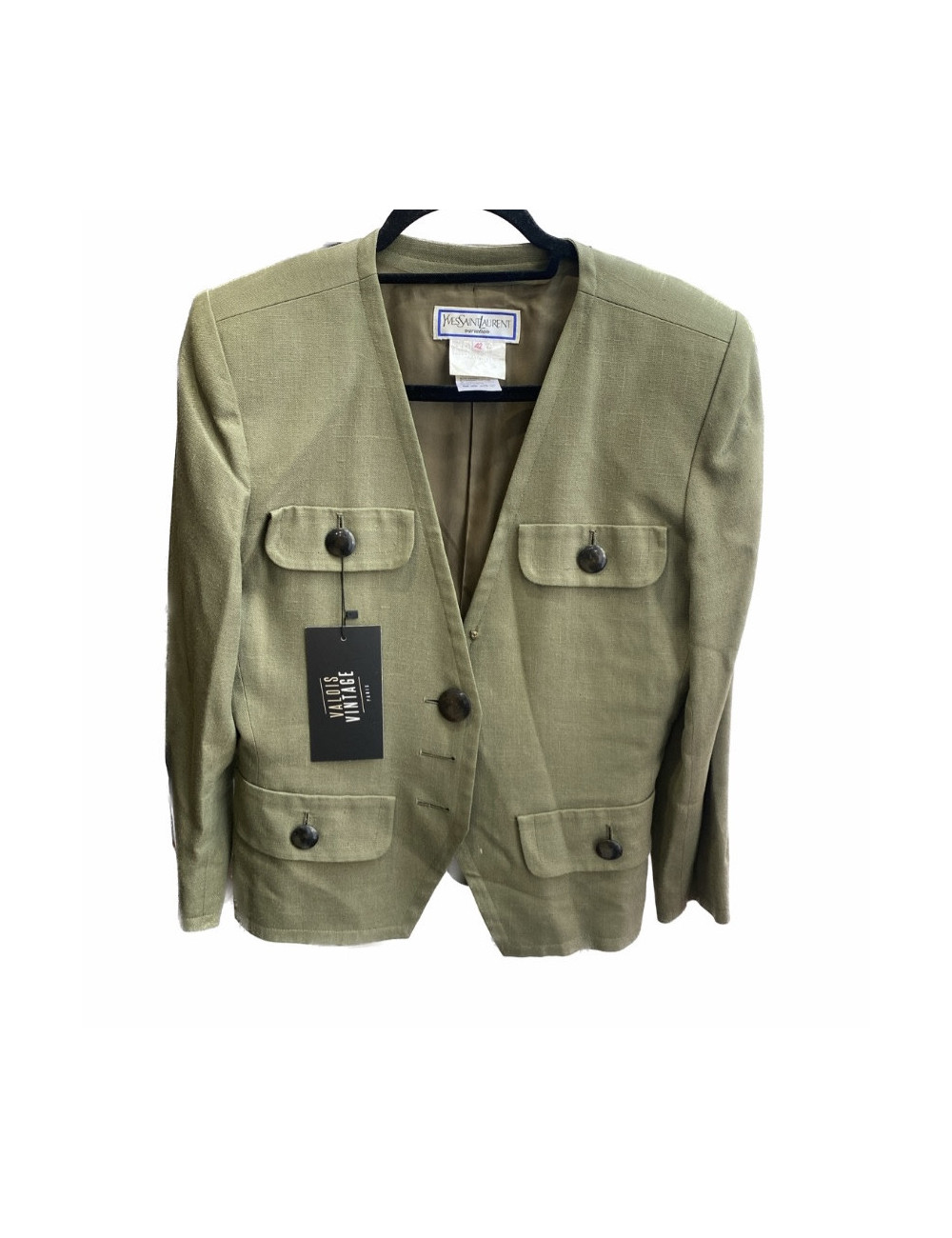 Veste T 42 YVES SAINTLAURENT lin 